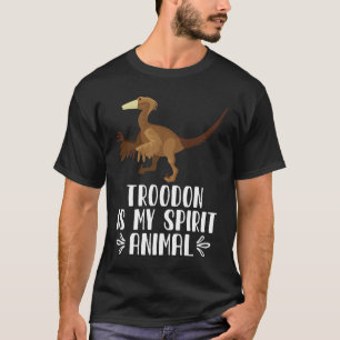 Camiseta Troodon es mi animal espiritual
