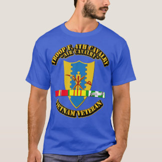 Camiseta Troop F 4ª Caballería con Cinta SVC