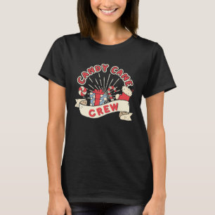 Camiseta Tropa de Caramelo de Navidad Dulces Familiares Coi