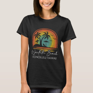 Camiseta Tropa de vacaciones de verano de Waikiki Beach Hon