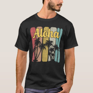 Camiseta Tropa de verano Aloha Hawaii Hawaii Isla de Palm T