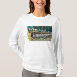 Camiseta Tropa I en y delante de gigante caido
