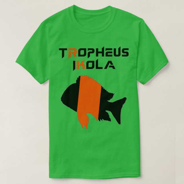 Camiseta Tropheus Naranja Ikola (Diseño del anverso)