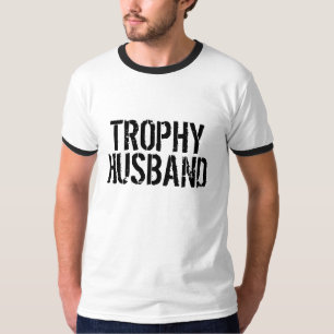 Camiseta Trophy Husband T Shirt para hombres casados