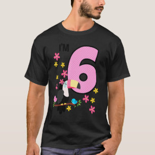 Camiseta Tropi, Chica de cumpleaños de 6 años de edad de To