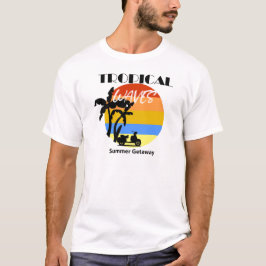 Camiseta tropical