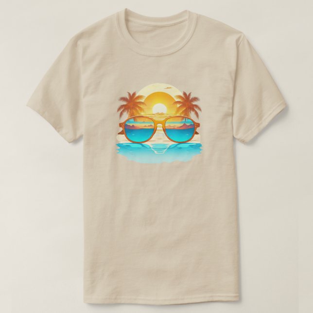 Camiseta tropical (Diseño del anverso)