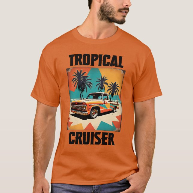 Camiseta Tropical Cruiser Vibes (Anverso)