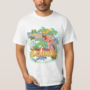 Camiseta tropical de Florida