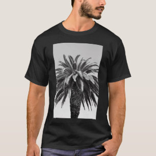 Camiseta tropical de la palmera