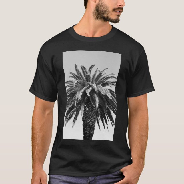 Camiseta tropical de la palmera (Anverso)