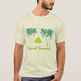 Camiseta tropical de verano