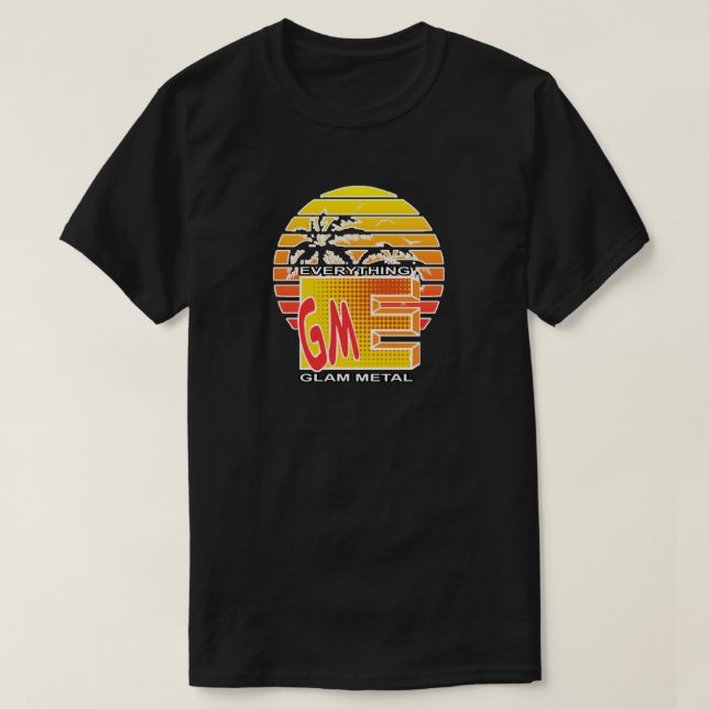 Camiseta tropical EGM (Diseño del anverso)