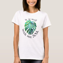 Tropical Está Bien Con Mi Alma Monstera Moderno