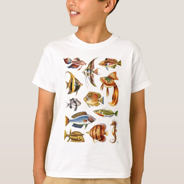 Camiseta Tropical Fishes (Anverso)