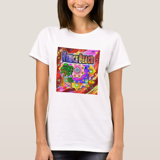 Camiseta Tropical Friends de Venecia (Anverso)