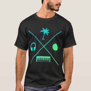 Camiseta Tropical House Vibraciones de Verano - Eléctrico