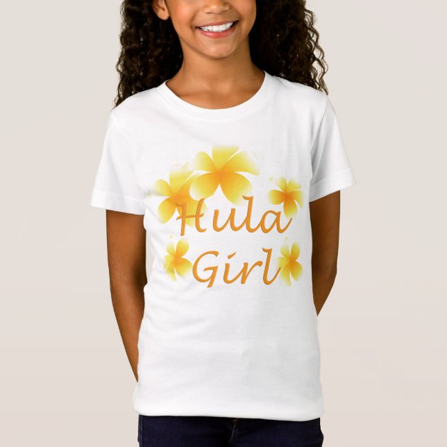 Camiseta tropical Laua Fiesta Hula Chica Floral pa (Anverso)