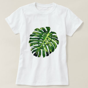 Camiseta Tropical Monstera Leaf - Vacaciones de ve