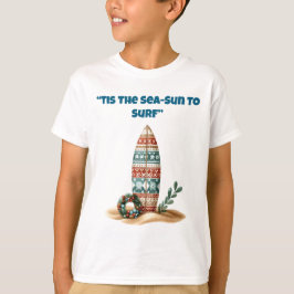 Camiseta-Tropical Navidad Familia Camiseta