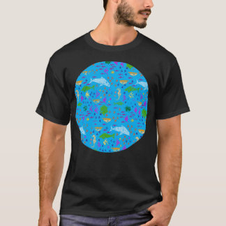 Camiseta Tropical Origami Under the Sea