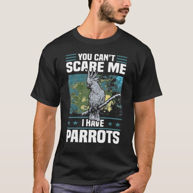 Camiseta Tropical Pet Macaw Bird Parrot (Anverso)