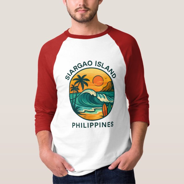 Camiseta Tropical Soul - Siargao Island Philippines (Anverso)