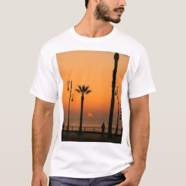 Camiseta Tropical Sunset Beach