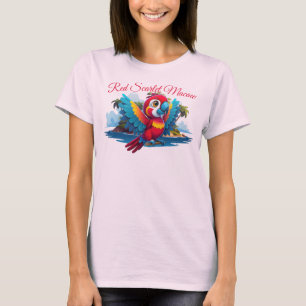Camiseta 🏝 Tropical Tropical De Pájaro En Peligro 🐦