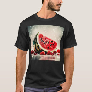 Camiseta Tropical Watermelon Fruit Slice