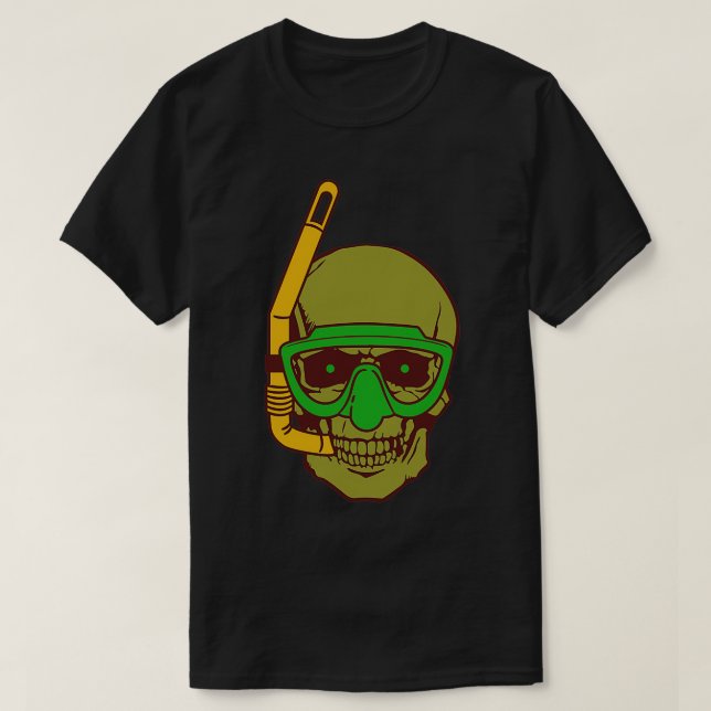 Camiseta tropicalvacacionationocean scuba buceo submarinism (Diseño del anverso)