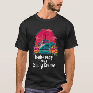 Camiseta Trópico de crucero familiar 2024 de Bahamas