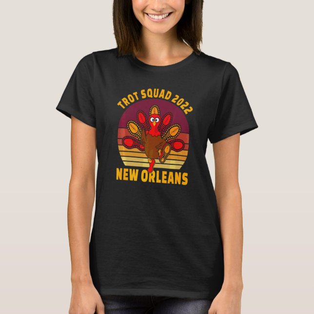 Camiseta Trot Squad 2022 New Orleans Thanksending Co (Anverso)