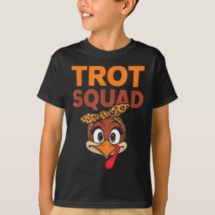 Camiseta Trot Squad Funny Turquía enfrenta a hombres de Acc