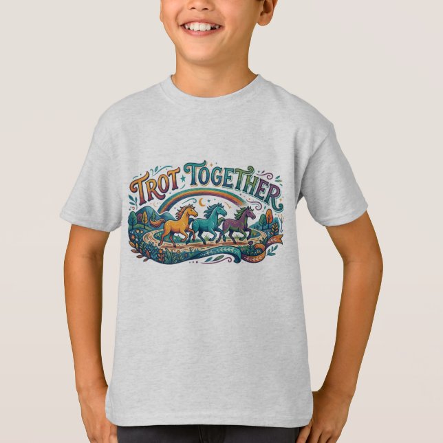 Camiseta Trotar Juntos (Anverso)