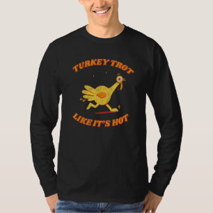 Camiseta Trote de Pavo Como Está Caliente Lindo Otoño Mujer