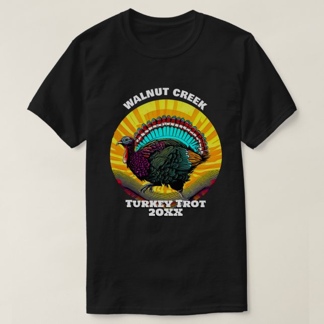 Camiseta Trote de Turquía retro (Diseño del anverso)