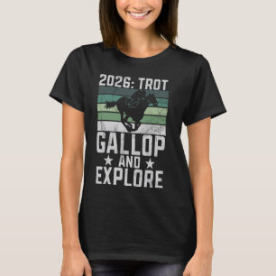 Camiseta Trote Galope 26 Vacaciones de Caballo 2026