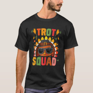 Camiseta Trote turco de Trot Squad de Acción de Gracias de 