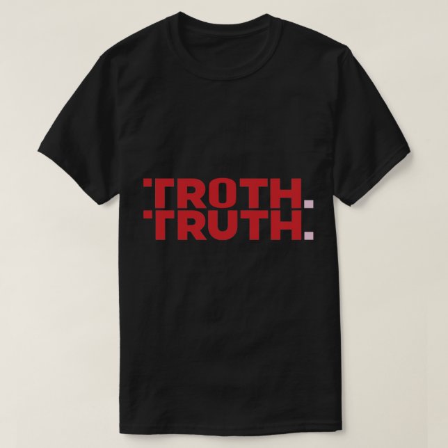Camiseta Troth Truth Senchal   (Diseño del anverso)