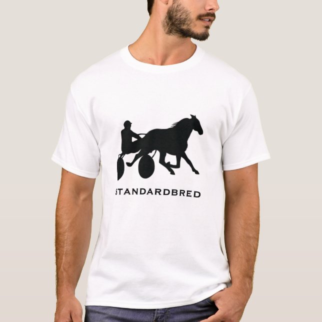 Camiseta trotón, standardbred (Anverso)