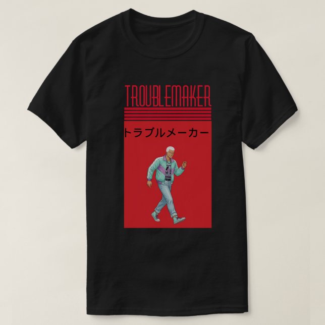 Camiseta Troublemaker  (Diseño del anverso)