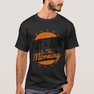 Camiseta Troy and Abed In the Morning Logo
