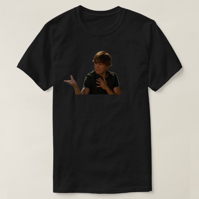 Camiseta Troy Bolton Apuesta A Su Pegatina (Diseño del anverso)