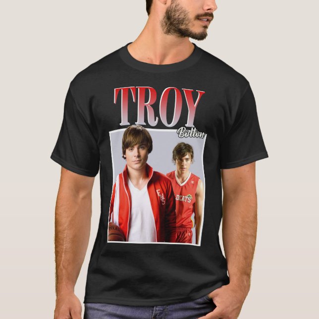 Camiseta Troy Bolton T-Shirt Classic T-Shirt (Anverso)