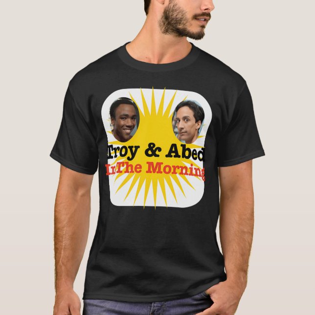 Camiseta Troya Y Abed En La Mañana (Anverso)