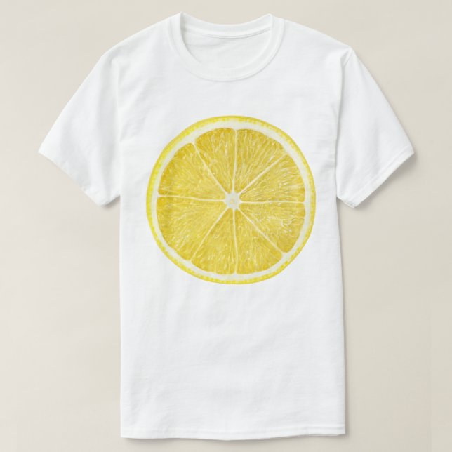 Camiseta Trozo de limón (Diseño del anverso)