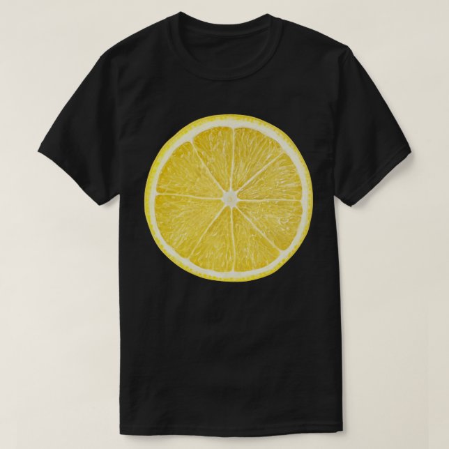 Camiseta Trozo de limón (Diseño del anverso)