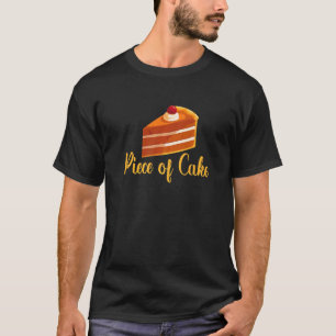 Camiseta Trozo De Pastel De Pastel De Pasteles De Muffin De