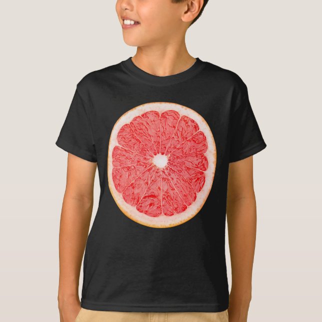 Camiseta Trozo de pomelo (Anverso)
